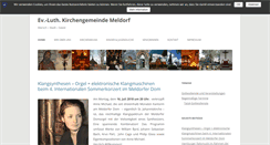 Desktop Screenshot of kirche-meldorf.de